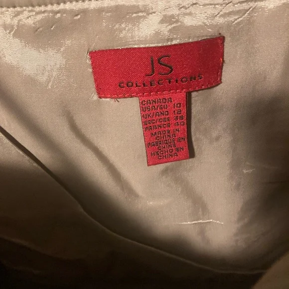 JS Collections Textured Dress - Picture 3 of 8